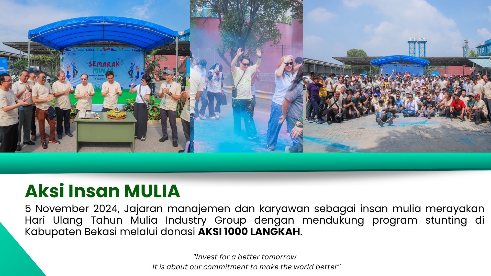 Aksi Insan MULIA: Aksi 1000 Langkah